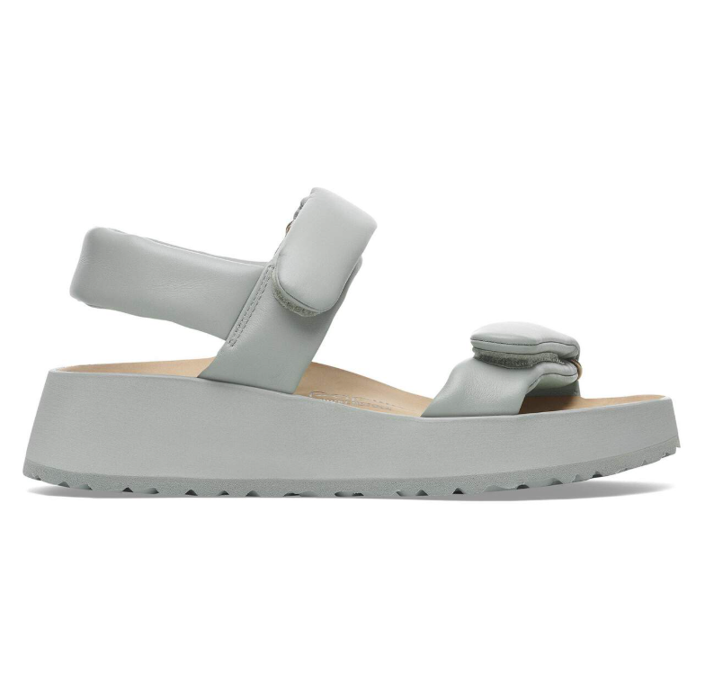 Birkenstock Theda Natural Leather Pure Sage Sandal - Pure Sage, Narrow