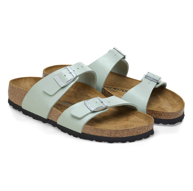 Birkenstock Sydney Birko-Flor Graceful Surf Green  Narrow