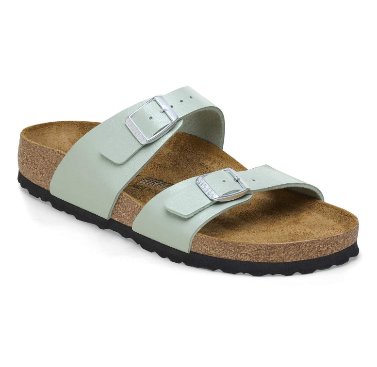 Birkenstock Sydney Birko-Flor Graceful Surf Green  Narrow