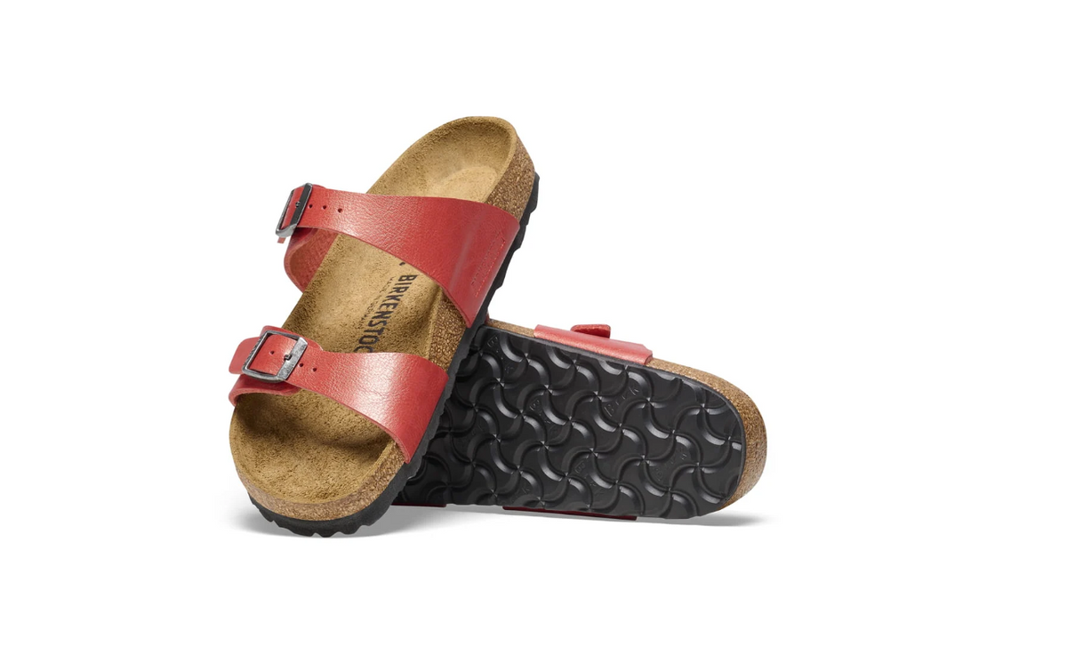 Birkenstock Sydney Birko-Flor Graceful Mars Red Regular