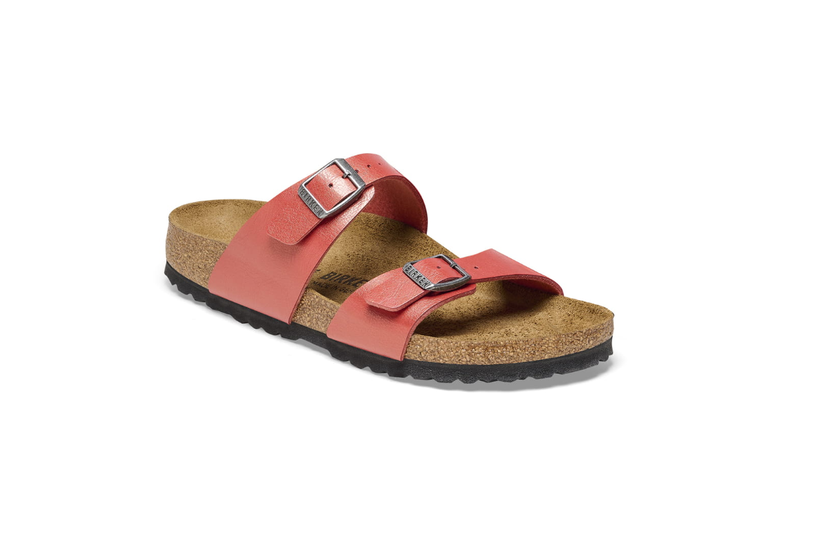 Birkenstock Sydney Birko-Flor Graceful Mars Red Regular