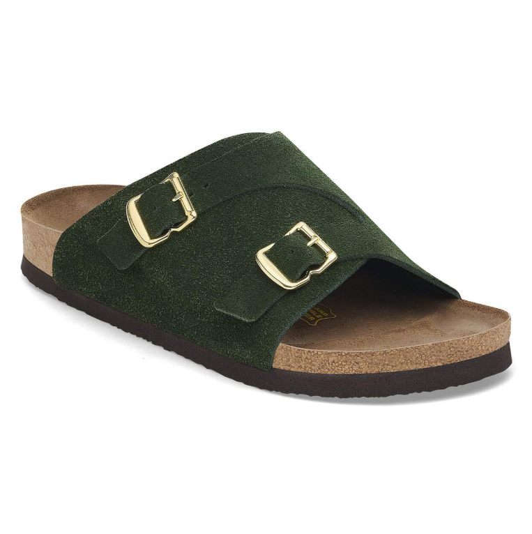Birkenstock Zürich 1964 Suede Leather Dark Green Regular