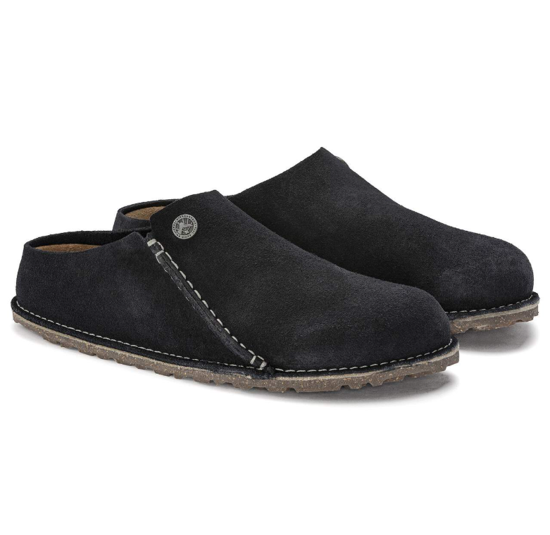 Birkenstock Zermatt 365 Clog Suede Midnight  Narrow