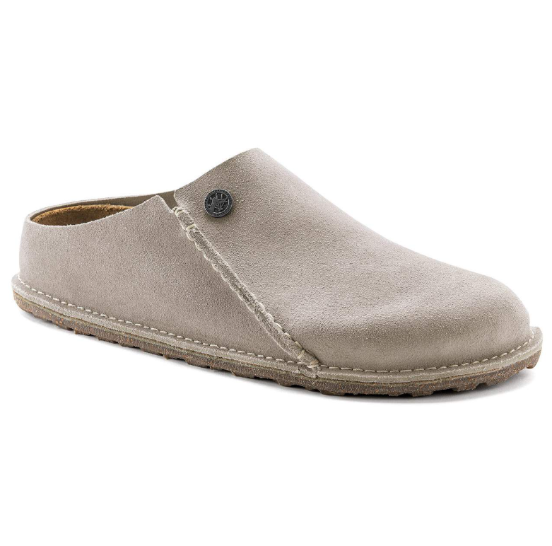 Birkenstock Zermatt Premium Suede Leather Stone Coin  Regular