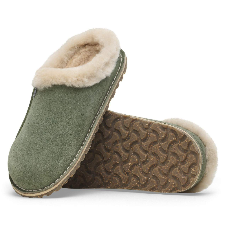 Birkenstock Zermatt Premium Suede Leather Thyme  Regular