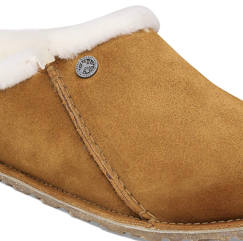 Birkenstock Zermatt Premium Shearling Suede Mink  Narrow