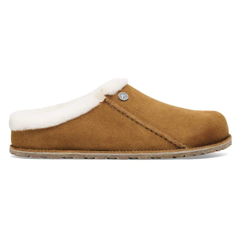 Birkenstock Zermatt Premium Shearling Suede Mink  Narrow