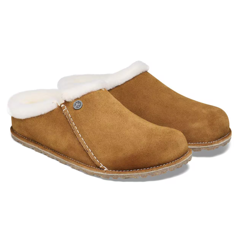 Birkenstock Zermatt Premium Shearling Suede Mink Regular