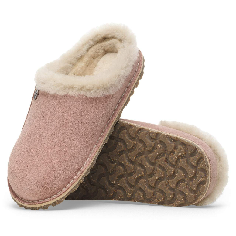 Birkenstock Zermatt Premium Suede Leather Pink Clay  Narrow