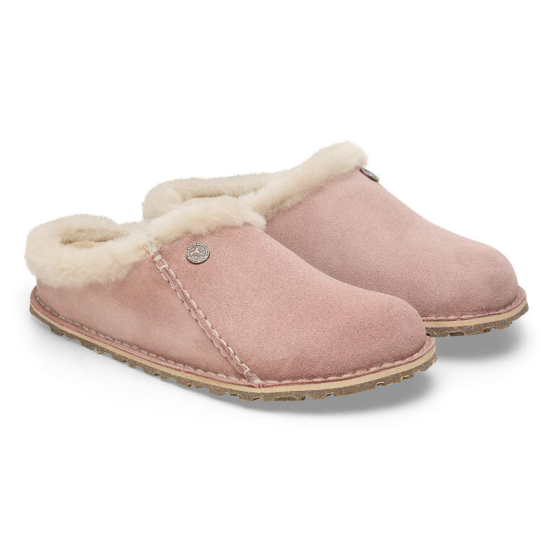 Birkenstock Zermatt Premium Suede Leather Pink Clay  Narrow