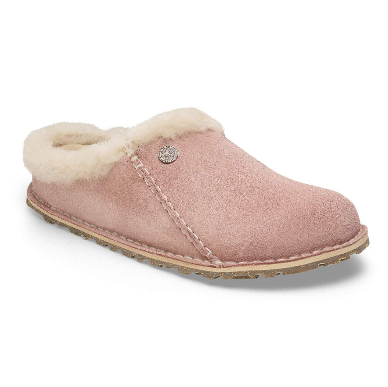 Birkenstock Zermatt Premium Suede Leather Pink Clay  Narrow