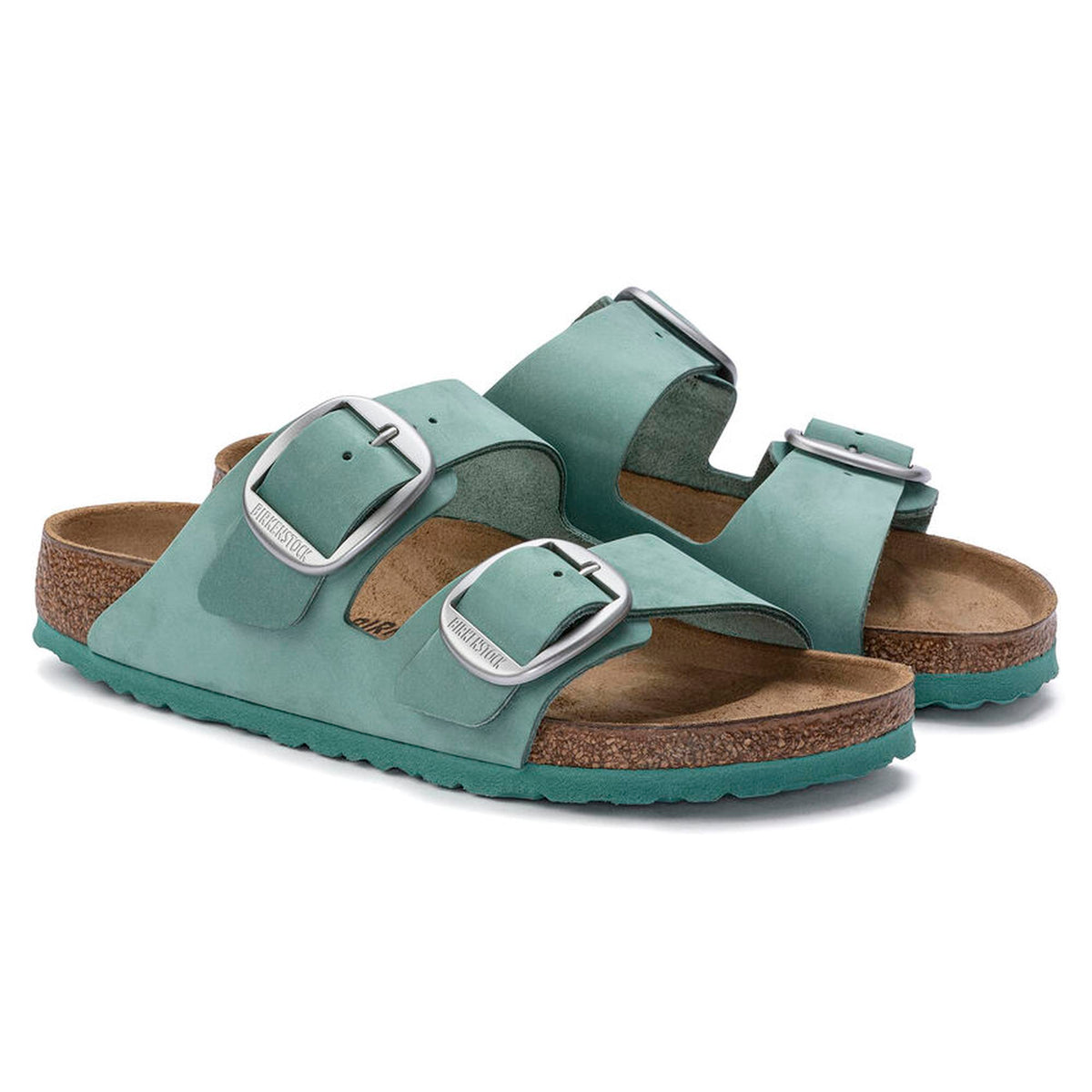 Birkenstock Arizona Big Buckle NU Nubuck Leather Sandals - Berly - Narrow
