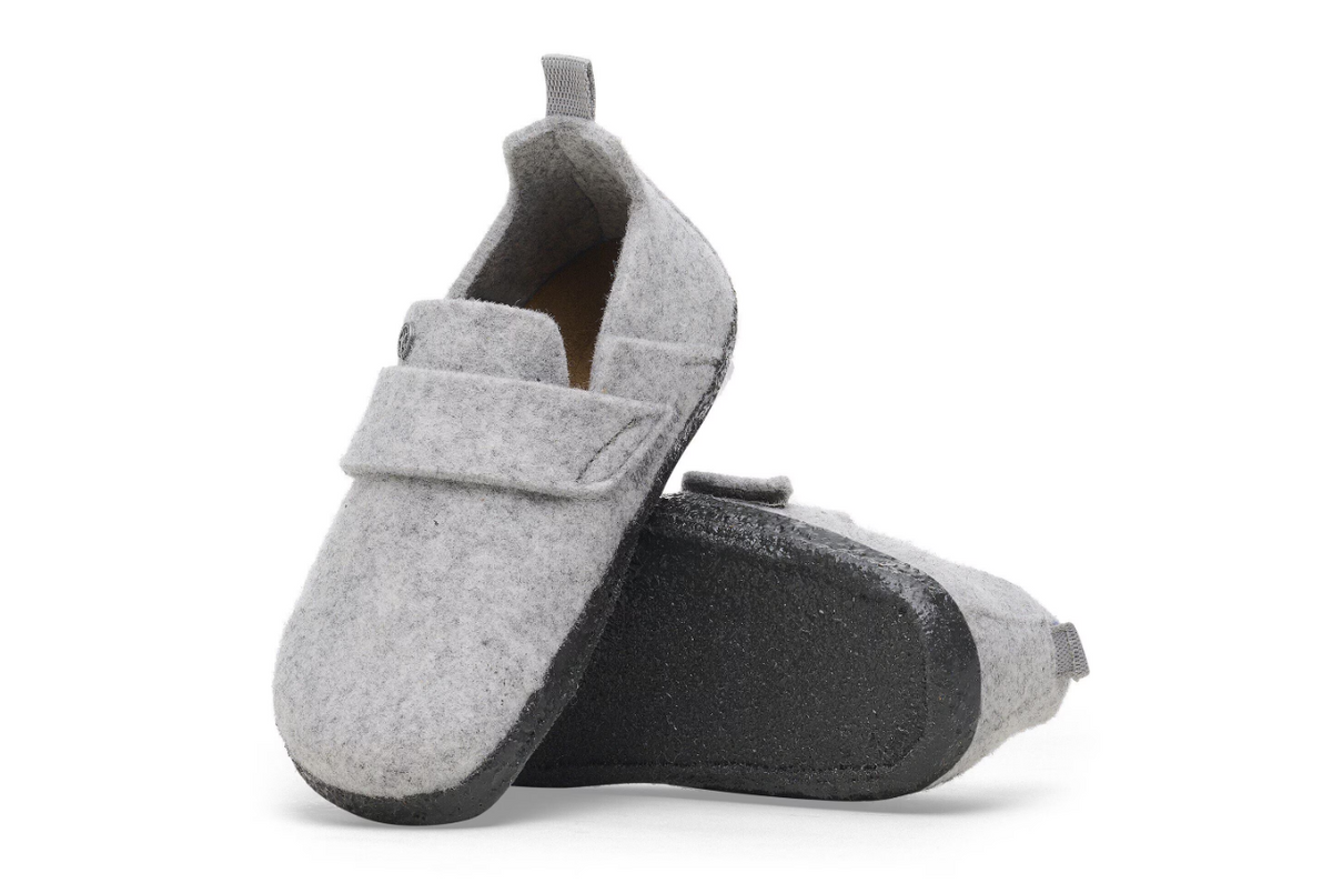 Birkenstock Zermatt HL Kids Felt- Light Gray, Narrow