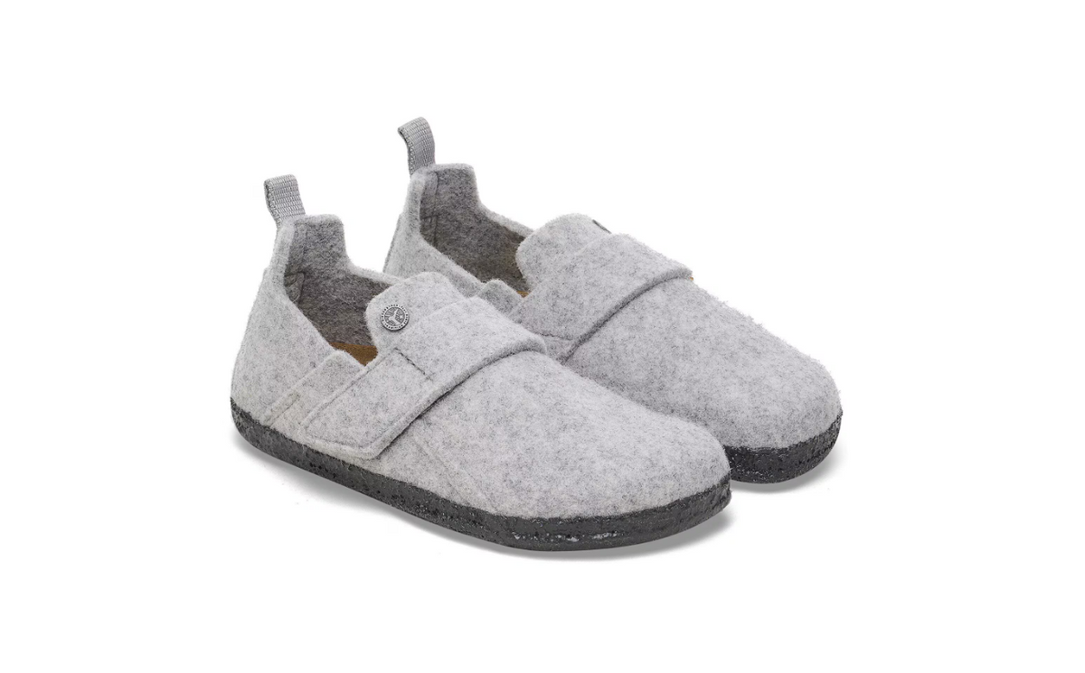 Birkenstock Zermatt HL Kids Felt- Light Gray, Narrow