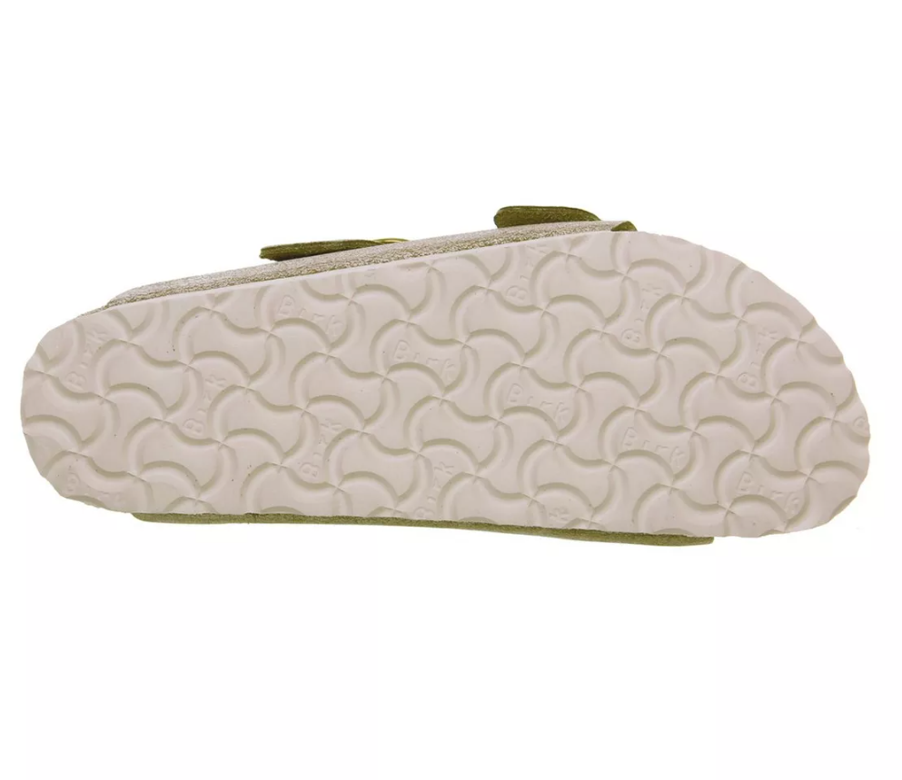 Birkenstock Arizona Big Buckle Sandals - Washed Metallic Rose Gold - Narrow
