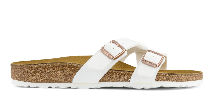 Birkenstock Yao Balance Birko-Flor White Narrow