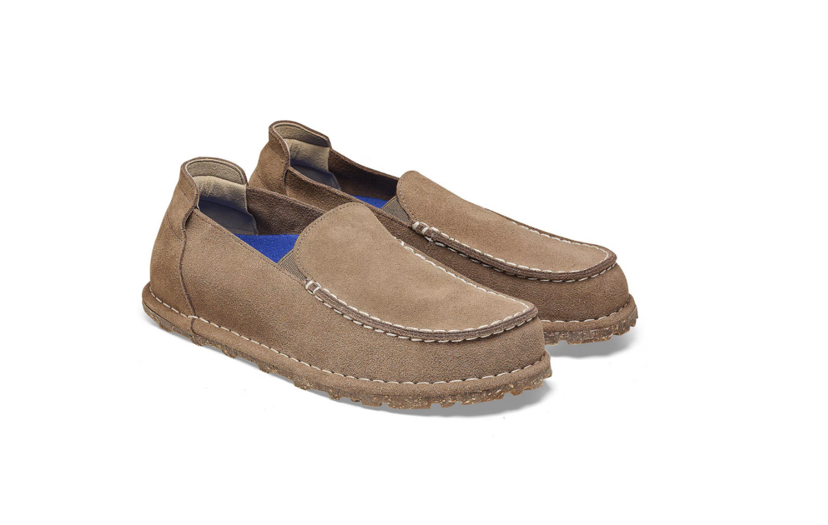 Birkenstock Utti Suede Leather Taupe  Regular