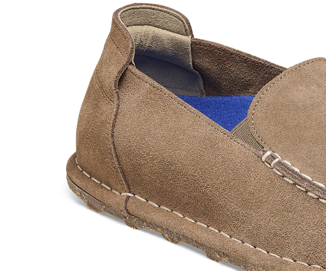 Birkenstock Utti Suede Leather Taupe  Regular
