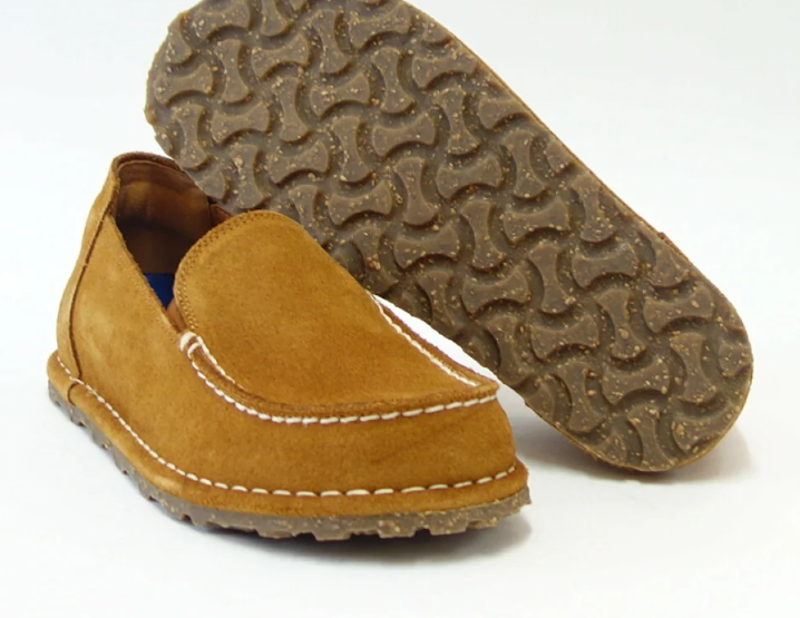 Birkenstock Utti Slip On Suede Leather Mink  Narrow