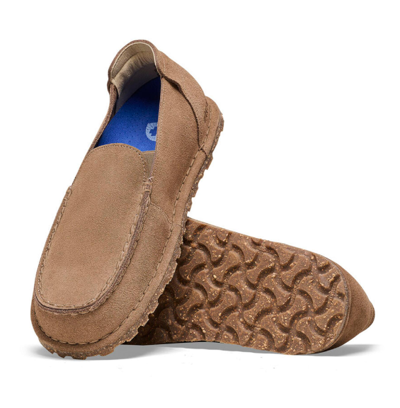 Birkenstock Utti Suede Leather Taupe Narrow