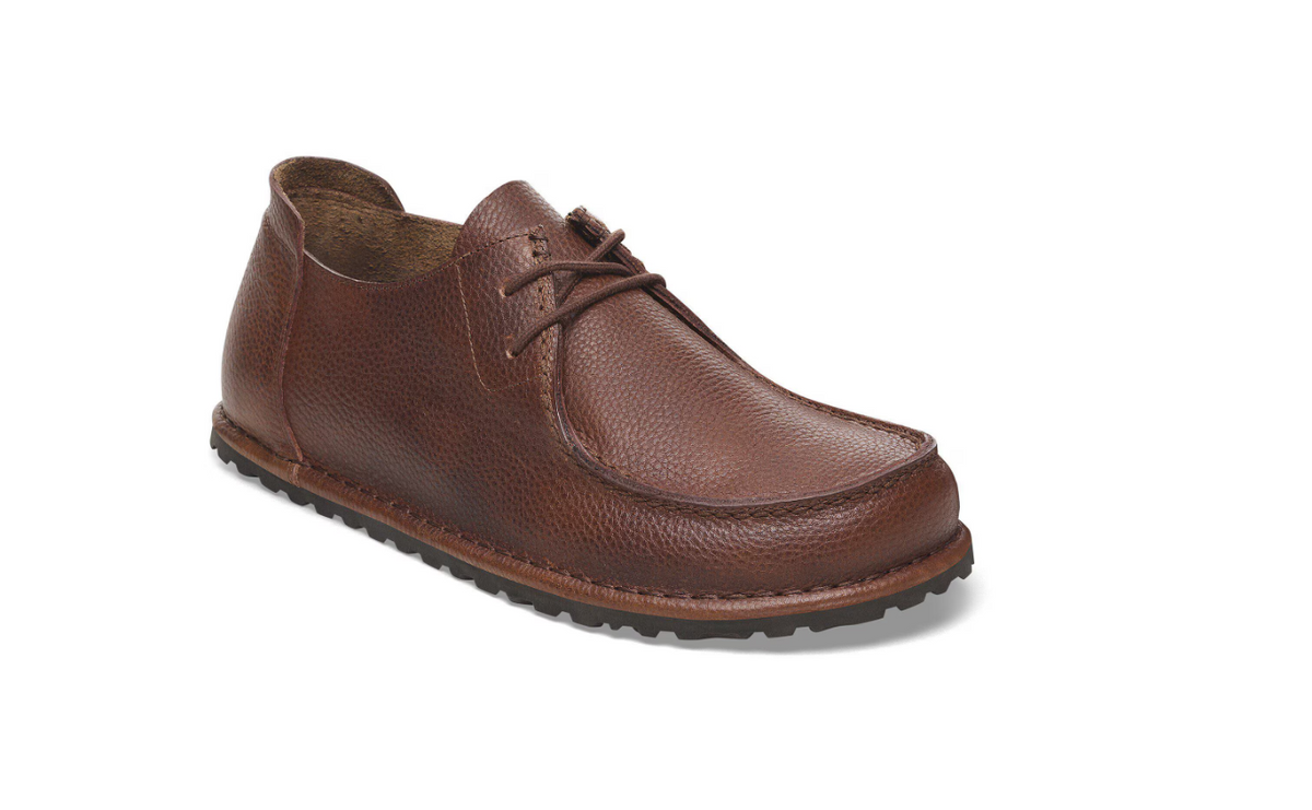 Birkenstock Utti Lace Natural Leather Roast  Regular
