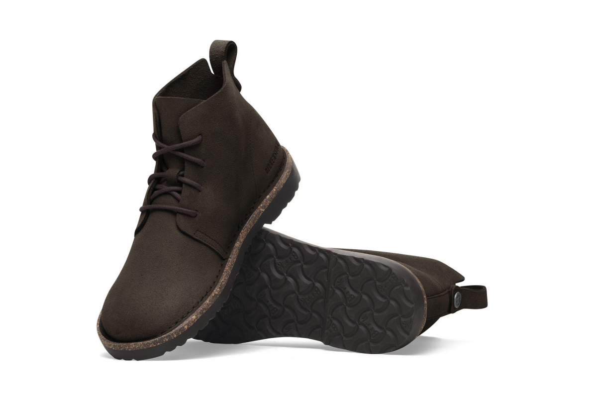 Birkenstock Uppsala Mid Suede Leather - Mocha, Regular