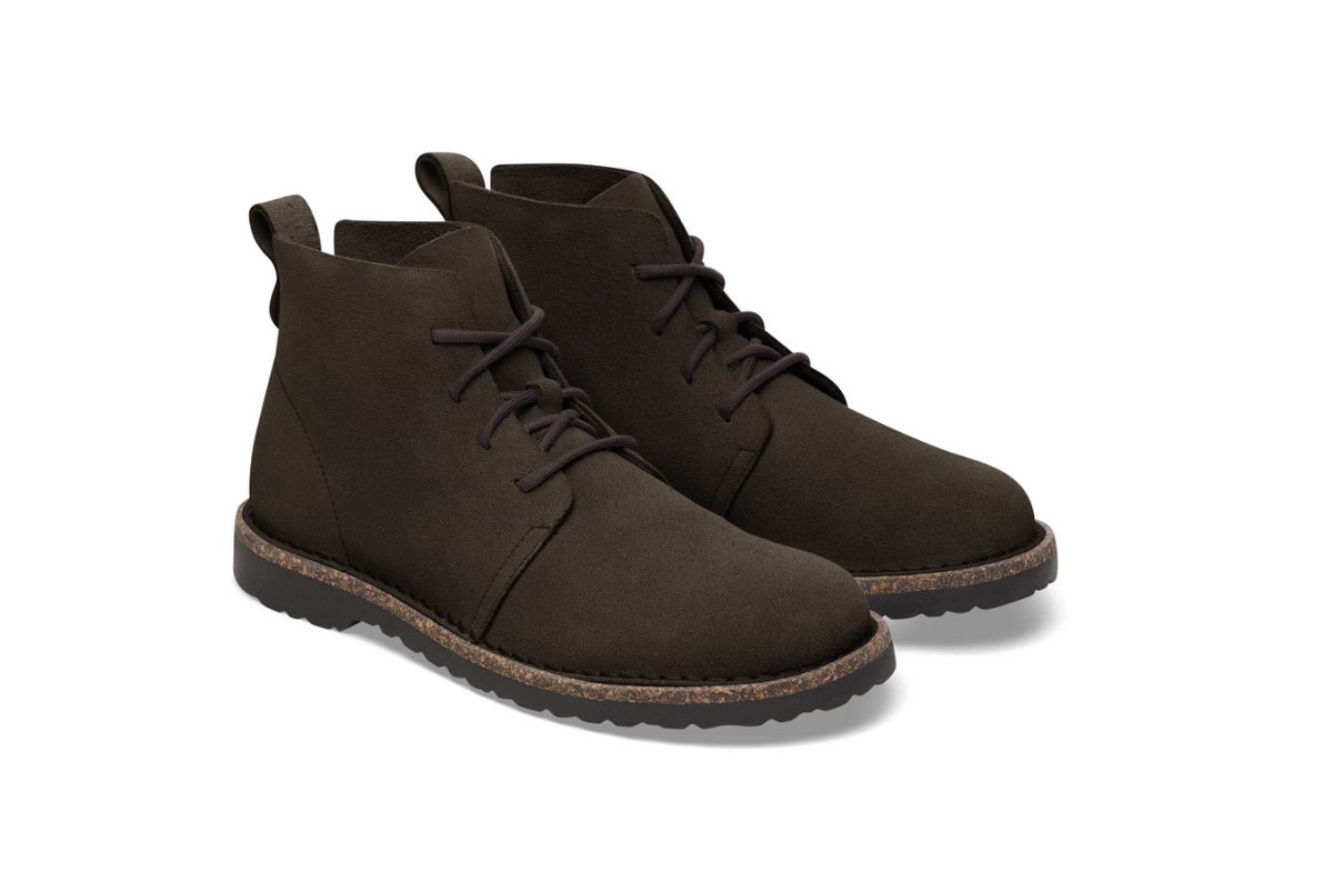 Birkenstock Uppsala Mid Suede Leather - Mocha, Regular