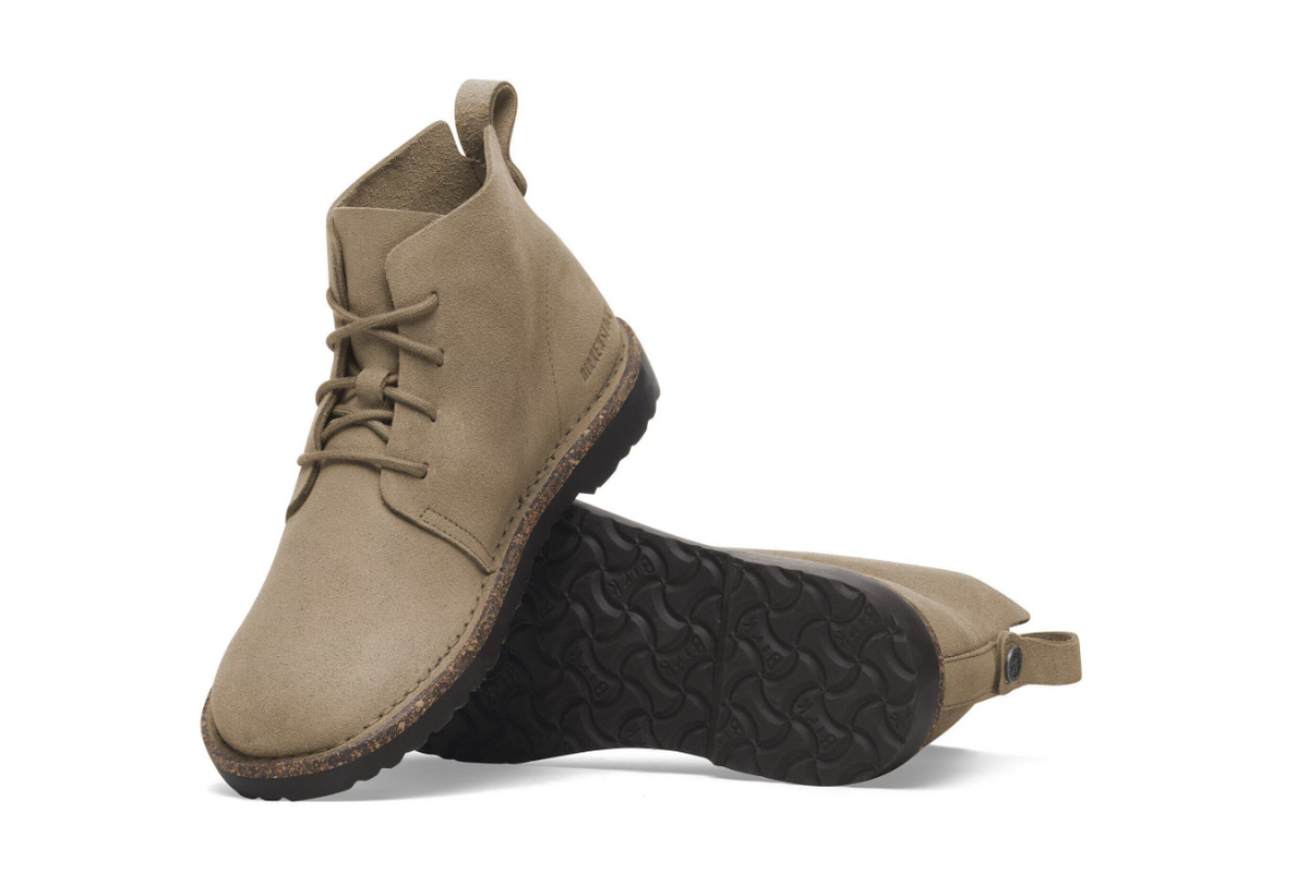 Birkenstock Uppsala Mid Suede Leather - Taupe, Narrow