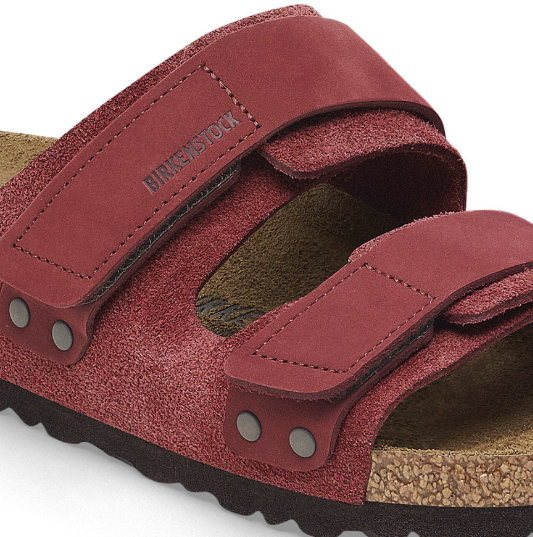 Birkenstock Uji Nubuck-Suede Leather - Zinfandel, Narrow