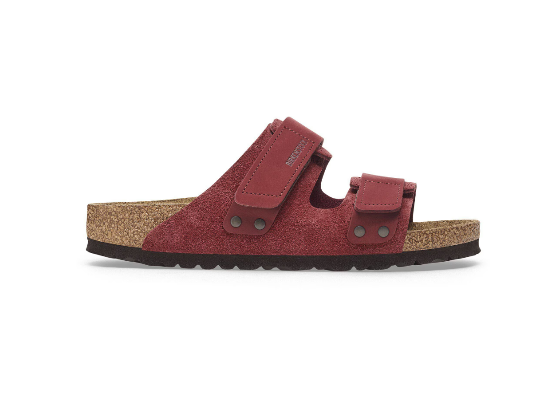 Birkenstock Uji Nubuck-Suede Leather - Zinfandel, Narrow