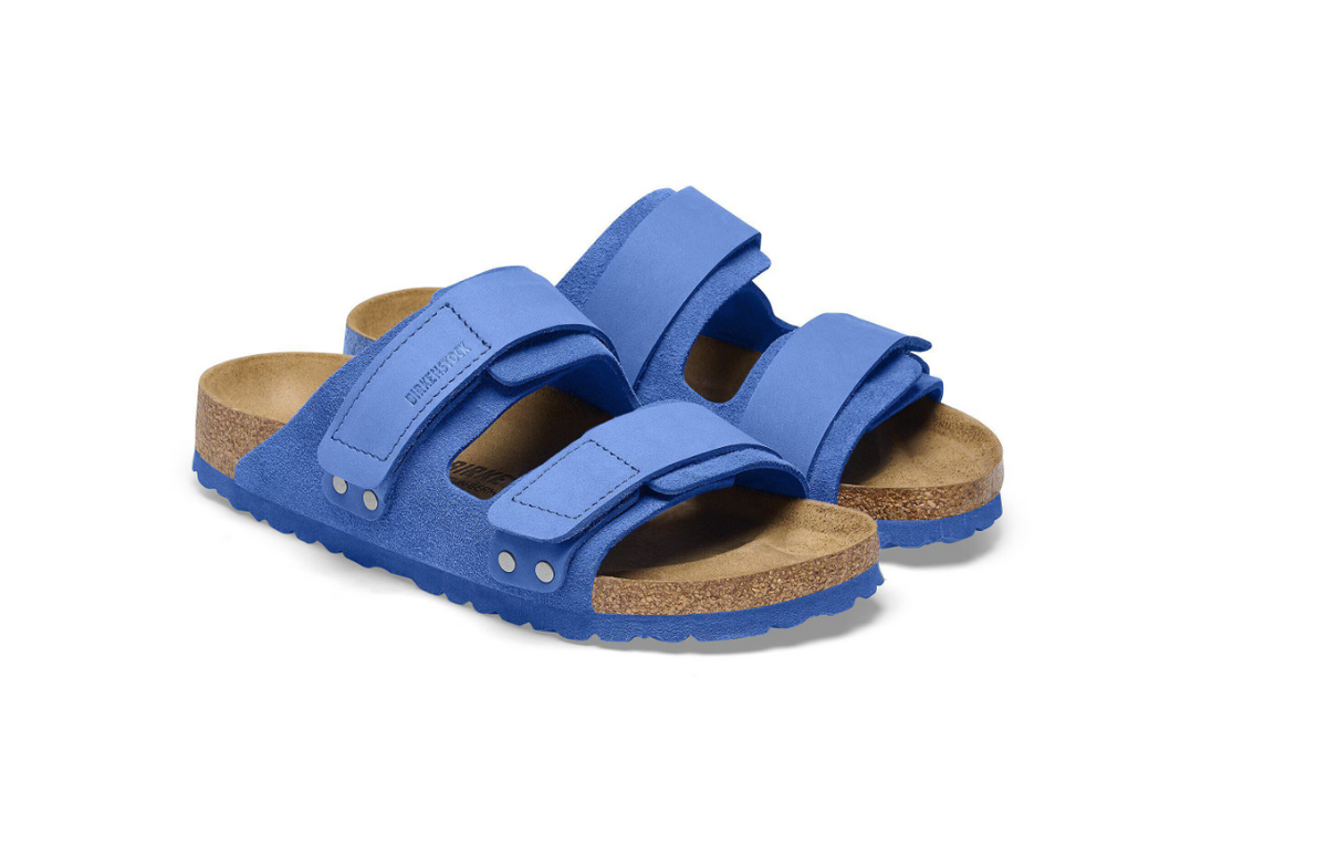 Birkenstock Uji Nubuck-Suede Leather- Ultra Blue, Narrow