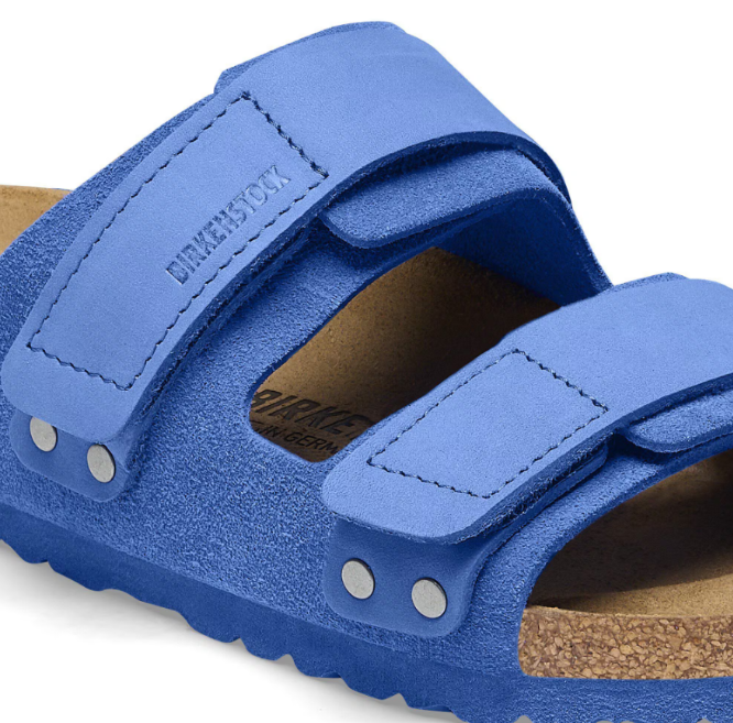 Birkenstock Uji Nubuck-Suede Leather- Ultra Blue, Narrow