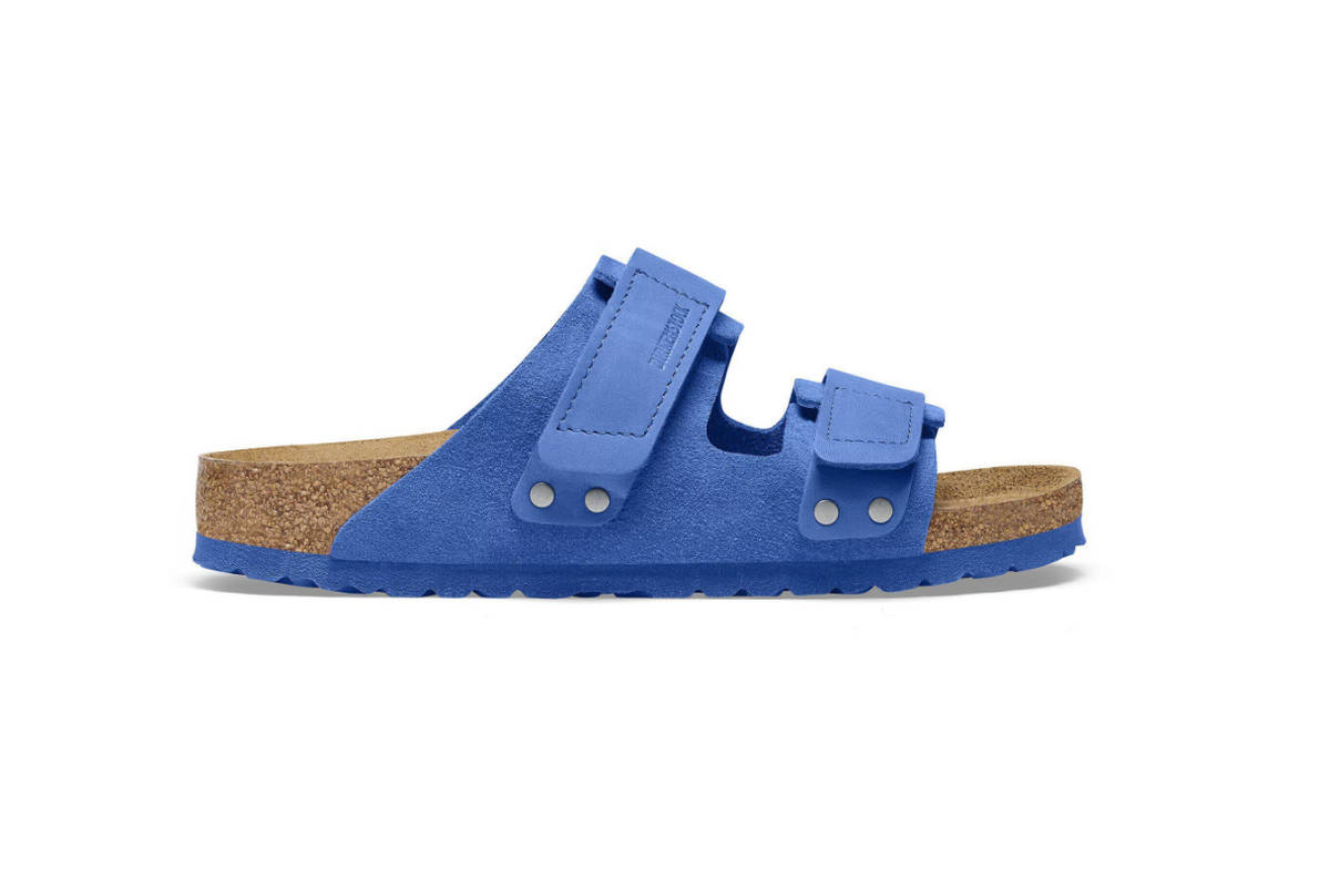 Birkenstock Uji Nubuck-Suede Leather- Ultra Blue, Narrow