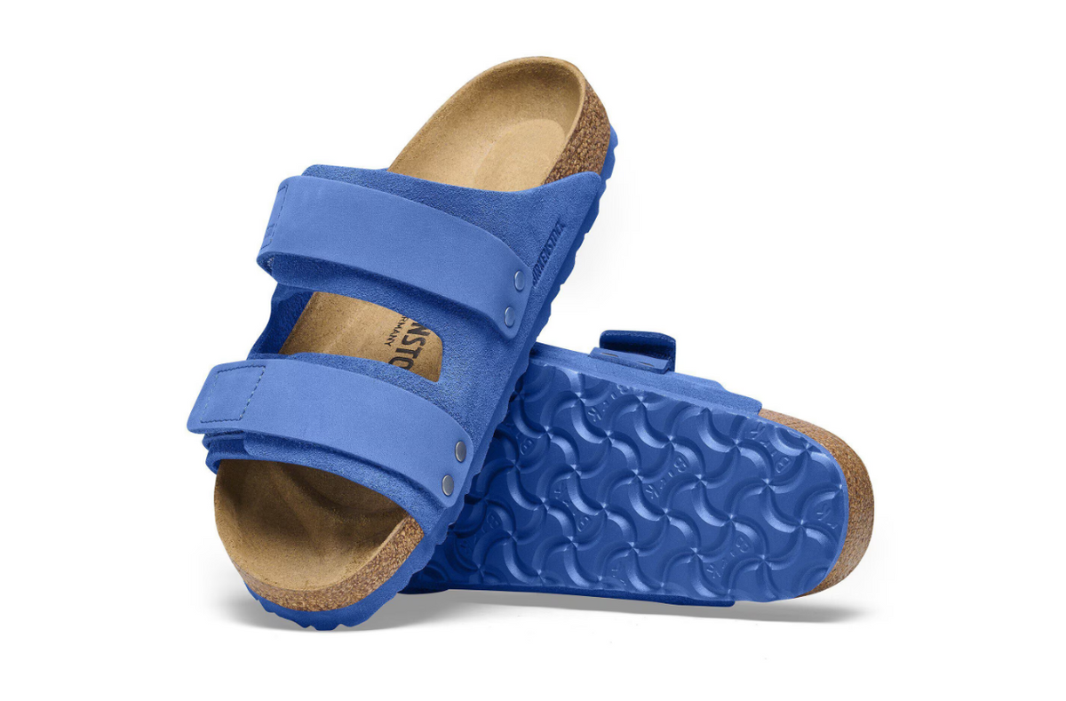 Birkenstock Uji Nubuck-Suede Leather - Ultra Blue, Regular