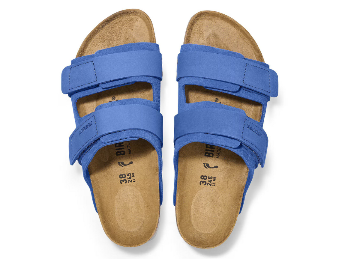 Birkenstock Uji Nubuck-Suede Leather - Ultra Blue, Regular