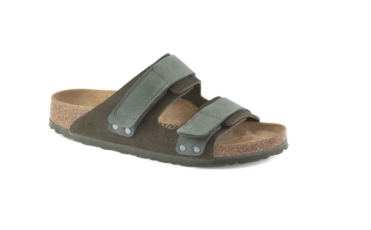 Birkenstock Uji Nubuck-Suede Leather Thyme Regular