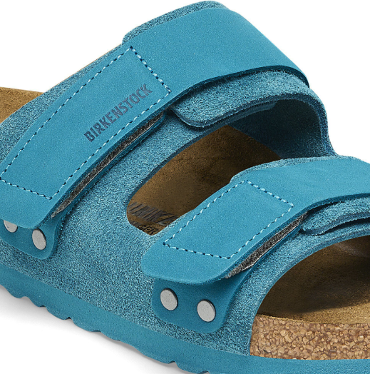 Birkenstock Uji Nubuck Leather/Suede Deep Turquoise  Regular