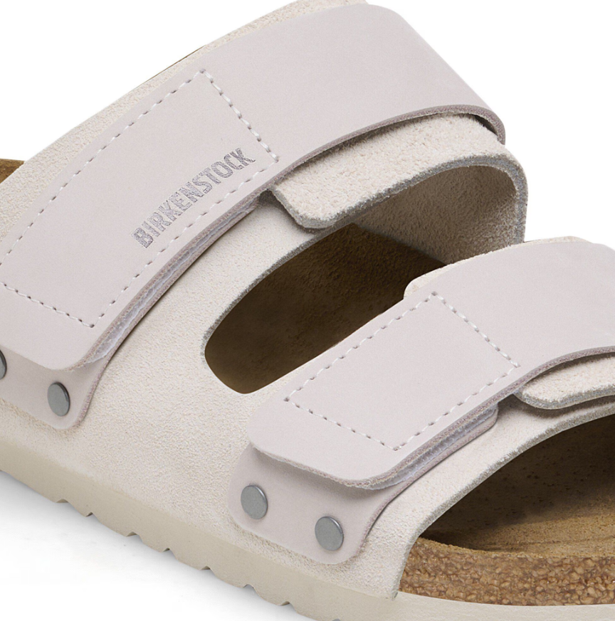 Birkenstock Uji Nubuck Antique Leather/Suede - White, Narrow