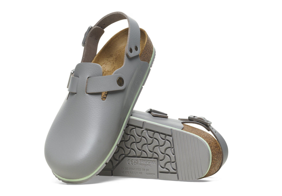 Birkenstock Tokio PRO Gun Metal Clog  Regular