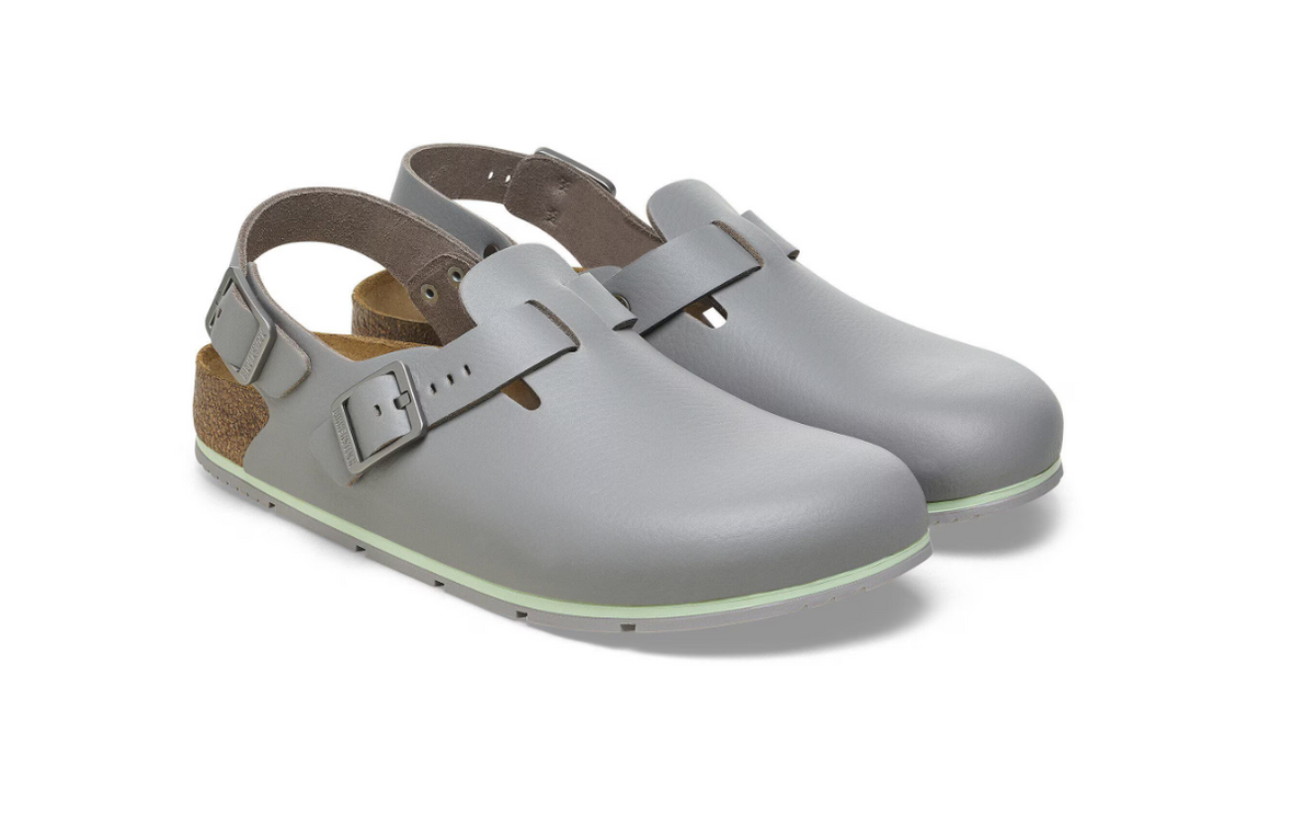 Birkenstock Tokio PRO Gun Metal Clog  Regular