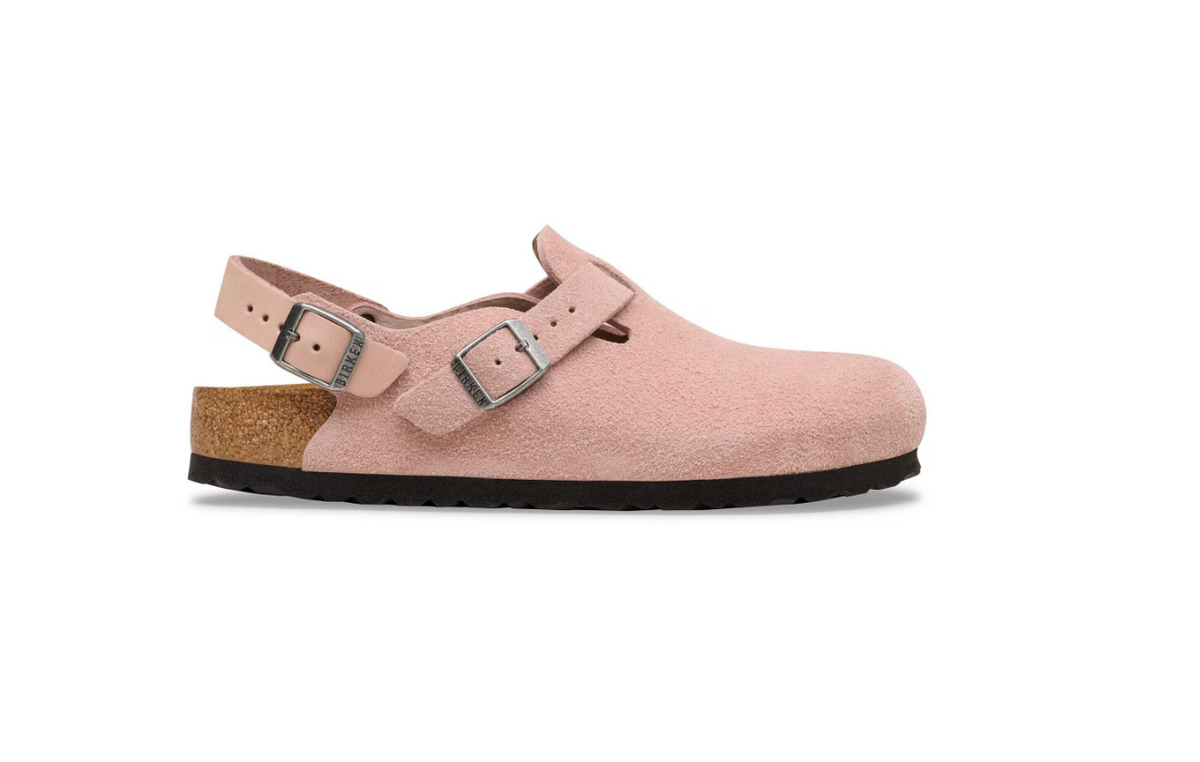 Birkenstock Tokio Suede Leather Pink Clay  Regular