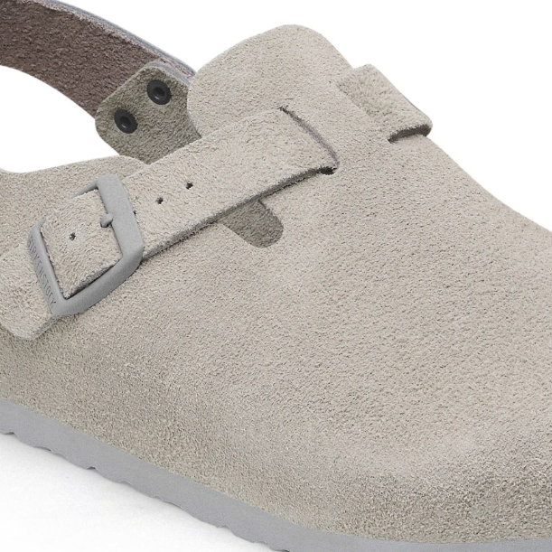 Birkenstock Tokio Suede Leather Stone Coin  Regular