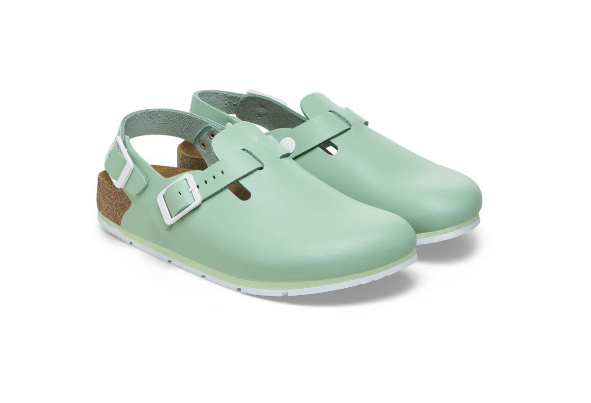 Birkenstock Tokio PRO Natural Leather - Matcha, Narrow