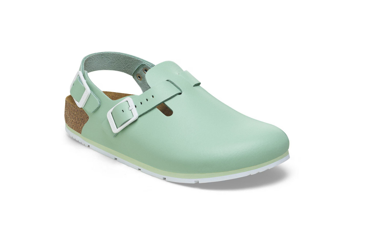 Birkenstock Tokio PRO Natural Leather - Matcha, Narrow