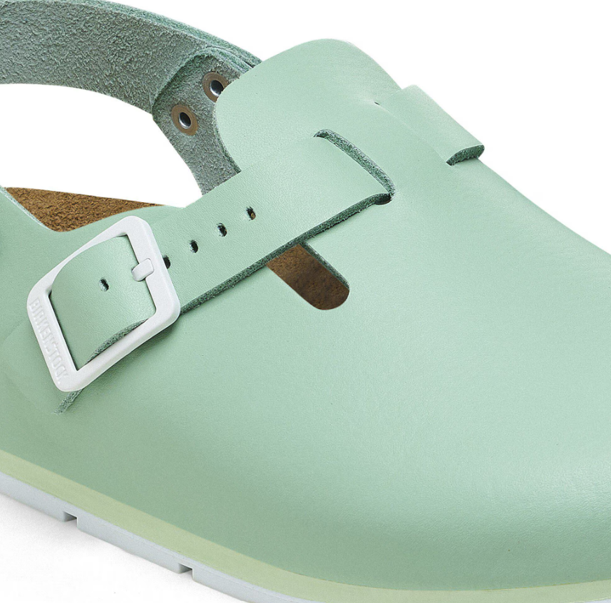 Birkenstock Tokio PRO Natural Leather - Matcha, Narrow