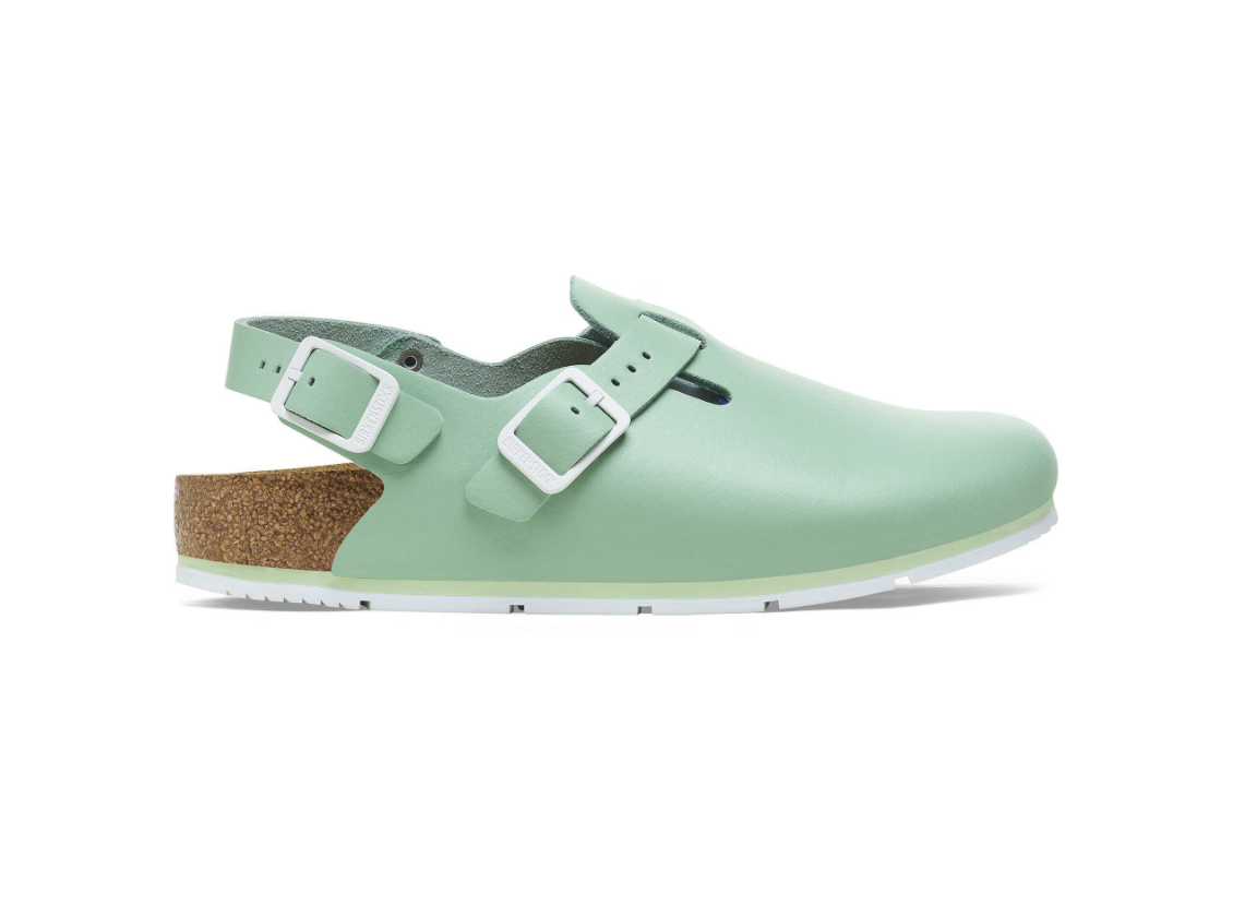 Birkenstock Tokio PRO Natural Leather - Matcha, Narrow