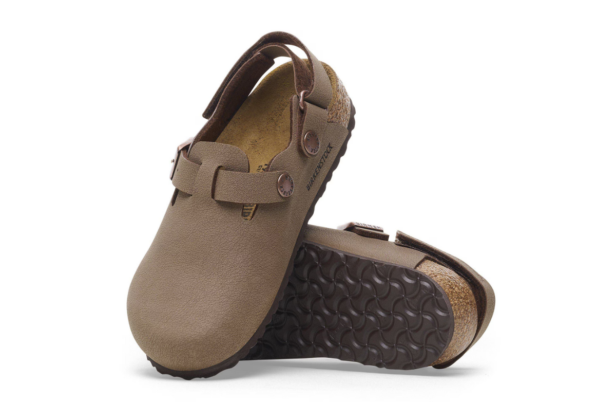 Birkenstock Tokio Kids Birko-Flor Nubuck Mocca  Narrow