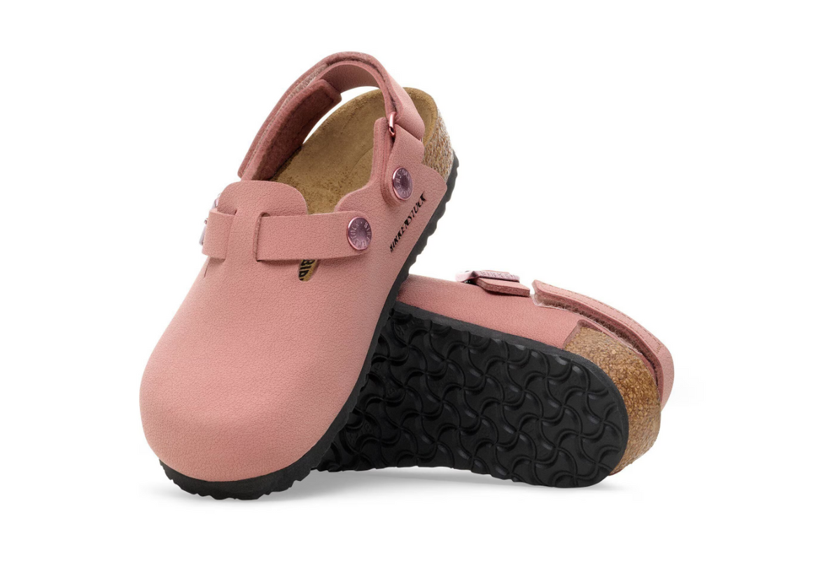 Birkenstock Tokio AS Kids Birko-Flor Nubuck - Pink Clay, Narrow