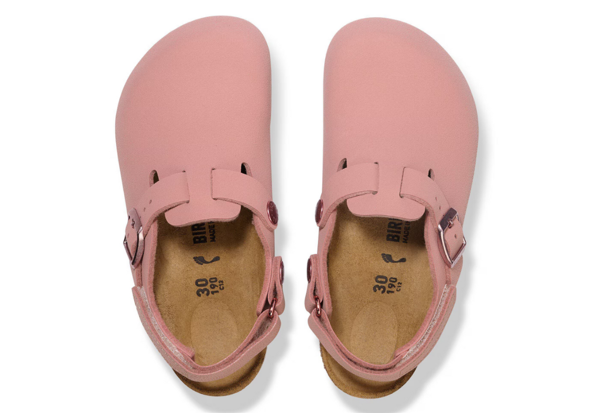 Birkenstock Tokio AS Kids Birko-Flor Nubuck - Pink Clay, Narrow