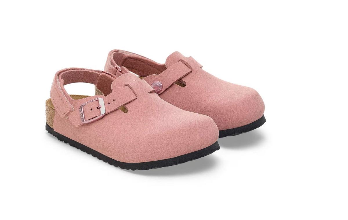 Birkenstock Tokio AS Kids Birko-Flor Nubuck - Pink Clay, Narrow